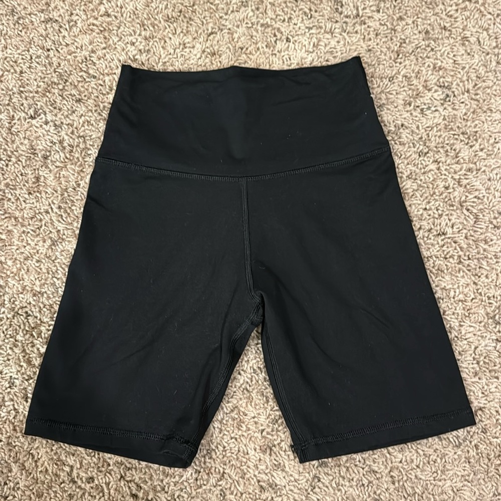 Aerie black biker shorts